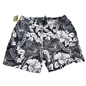 Islander Board Shorts Mens XXL Swim Trunks Swimsuit Floral Y2K Dead Stock 2X New